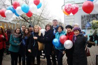 Первомайская демонстрация.