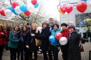 Первомайская демонстрация.