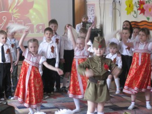 Утренник, посвящённый Великой победе.