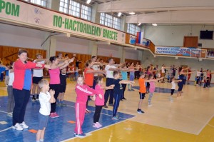 Семейные старты в Доме спорта ТГУ.