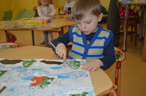 Зимний лес.