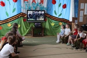 Тематический час ко Дню победы.