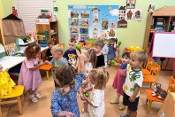 Первое музыкальное занятие.